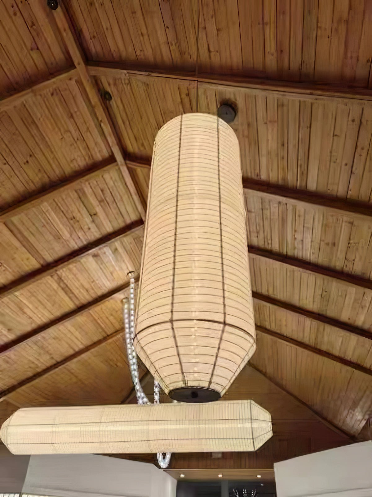 Tekio Washi Paper Pendant Lamp - Vakkerlight