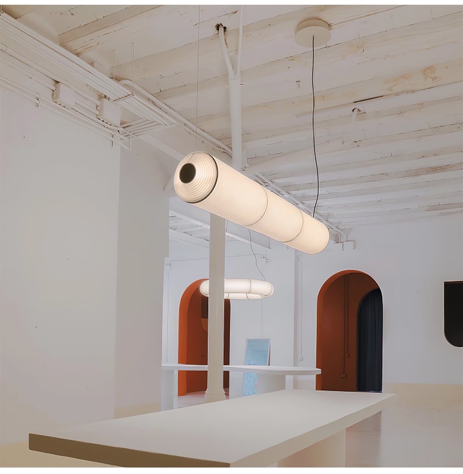 Tekio Washi Paper Pendant Lamp - Vakkerlight