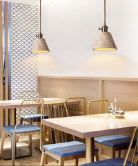 Terraform Travertine Pendant Light - Vakkerlight