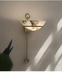 Tether Alabaster Wall Light - Vakkerlight