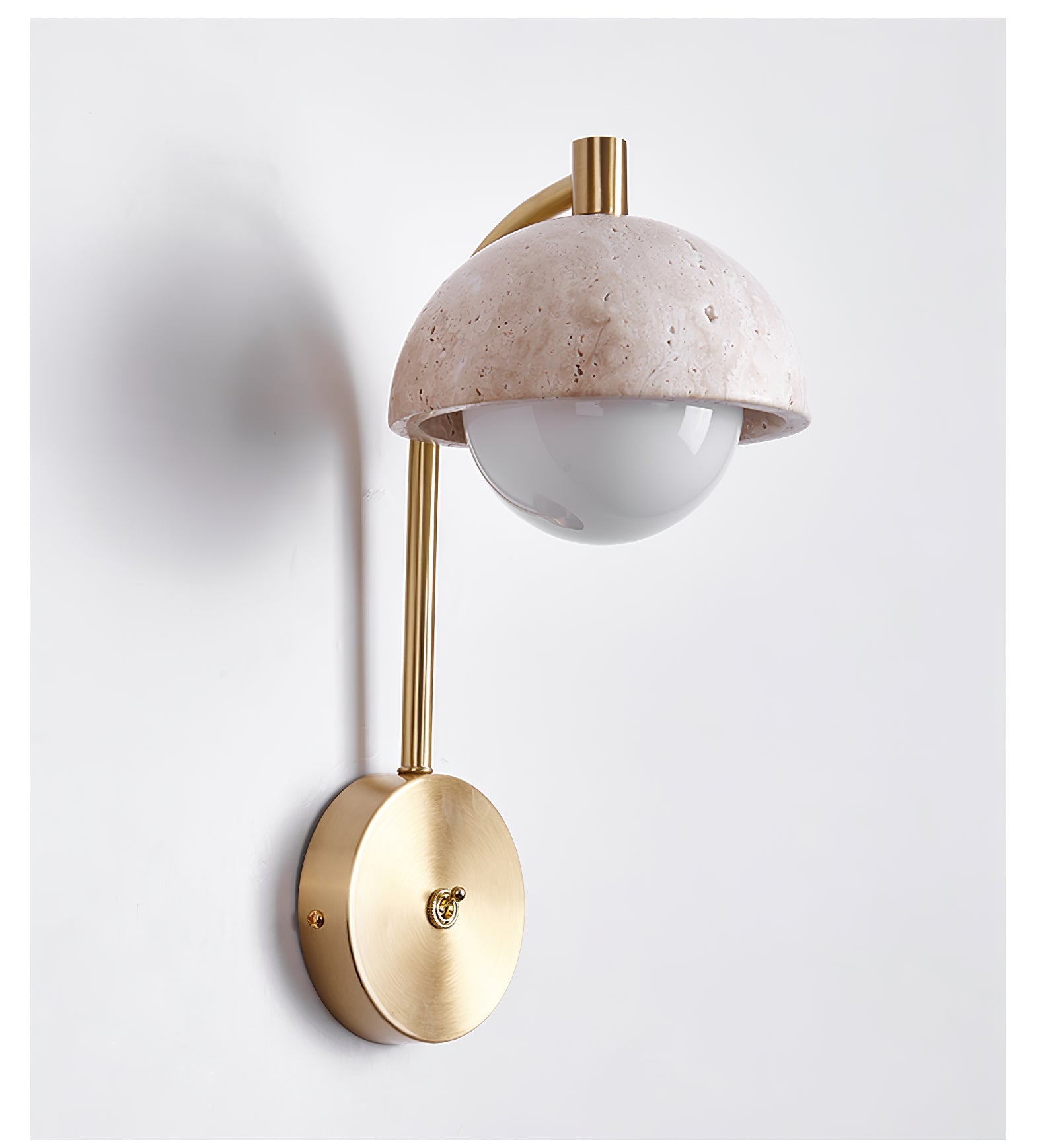 Vellum Travertine Wall Lamp - Vakkerlight