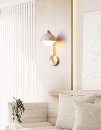 Vellum Travertine Wall Lamp - Vakkerlight