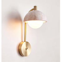 Vellum Travertine Wall Lamp - Vakkerlight