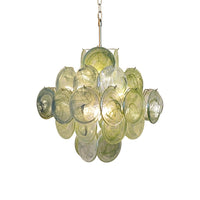 Verdant Bloom Murano Glass Chandelier - Vakkerlight