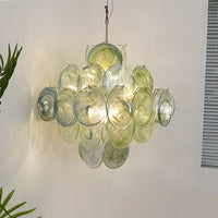 Verdant Bloom Murano Glass Chandelier - Vakkerlight