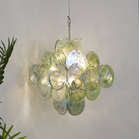 Verdant Bloom Murano Glass Chandelier - Vakkerlight