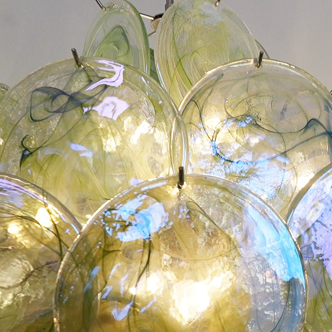 Verdant Bloom Murano Glass Chandelier - Vakkerlight