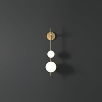 Vertical Globe Plug - in Wall Lamp - Vakkerlight