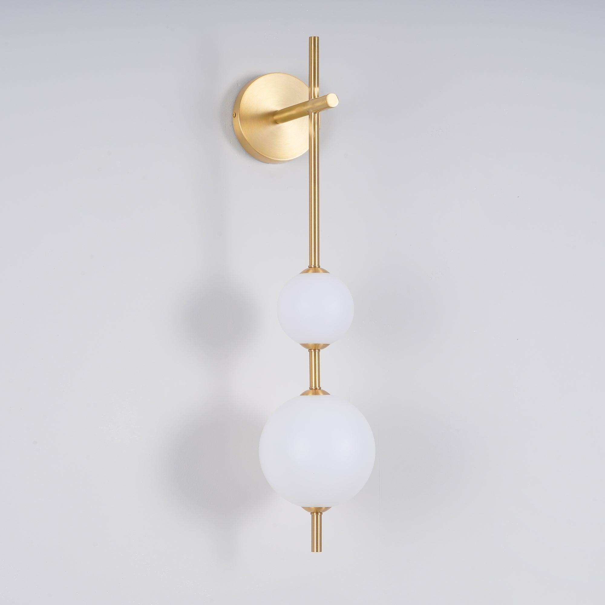 Vertical Globe Plug - in Wall Lamp - Vakkerlight