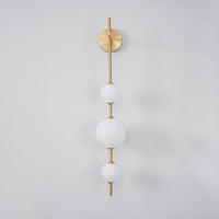 Vertical Globe Plug - in Wall Lamp - Vakkerlight