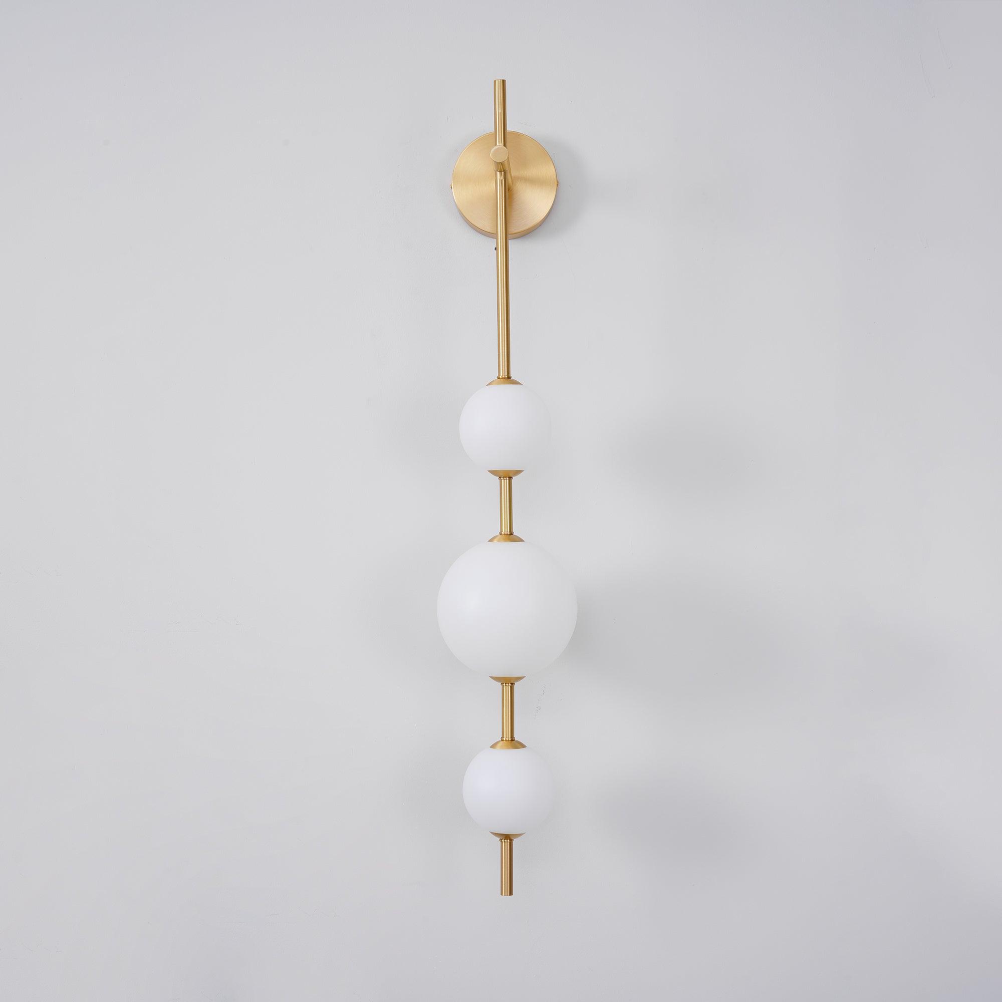 Vertical Globe Plug - in Wall Lamp - Vakkerlight