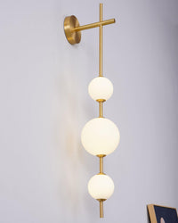 Vertical Globe Plug - in Wall Lamp - Vakkerlight