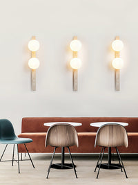 Vertical Travertine Wall Sconce - Vakkerlight