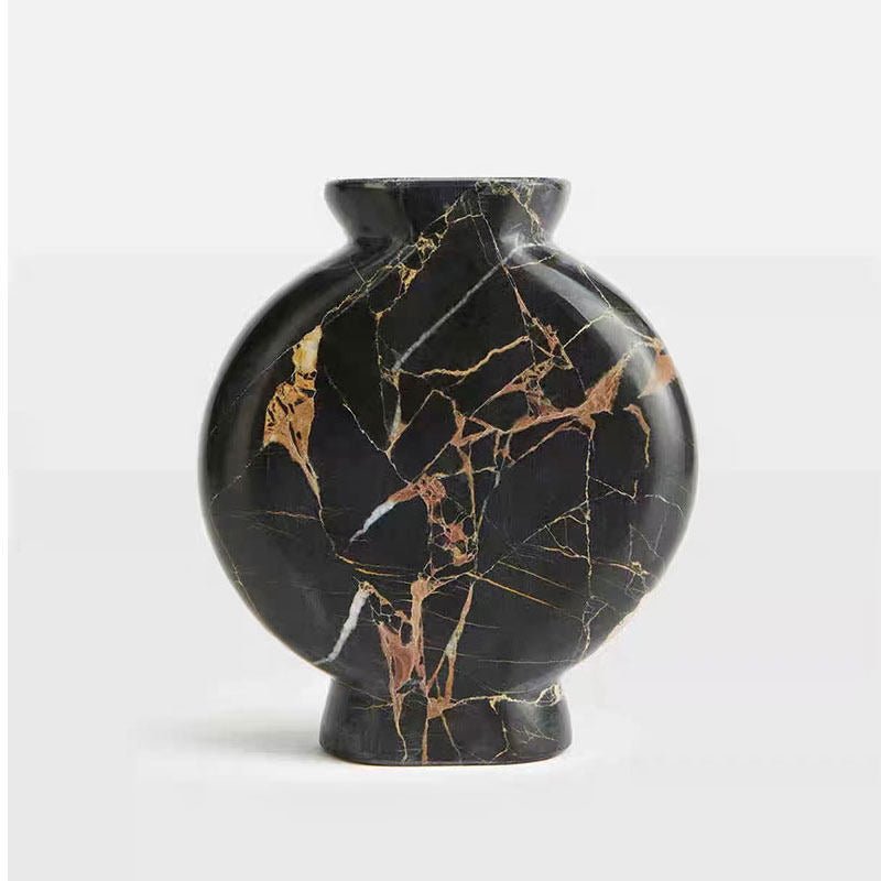 Vetra Noir Marble Vase - Vakkerlight