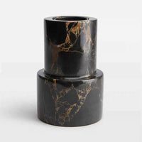 Vetra Noir Marble Vase - Vakkerlight