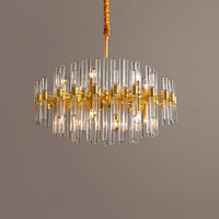 Vintage Antique Brass Chandelier - Vakkerlight