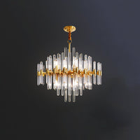 Vintage Antique Brass Chandelier - Vakkerlight