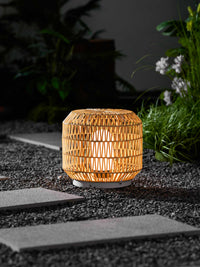 Woven Rattan Outdoor Lamp - Vakkerlight
