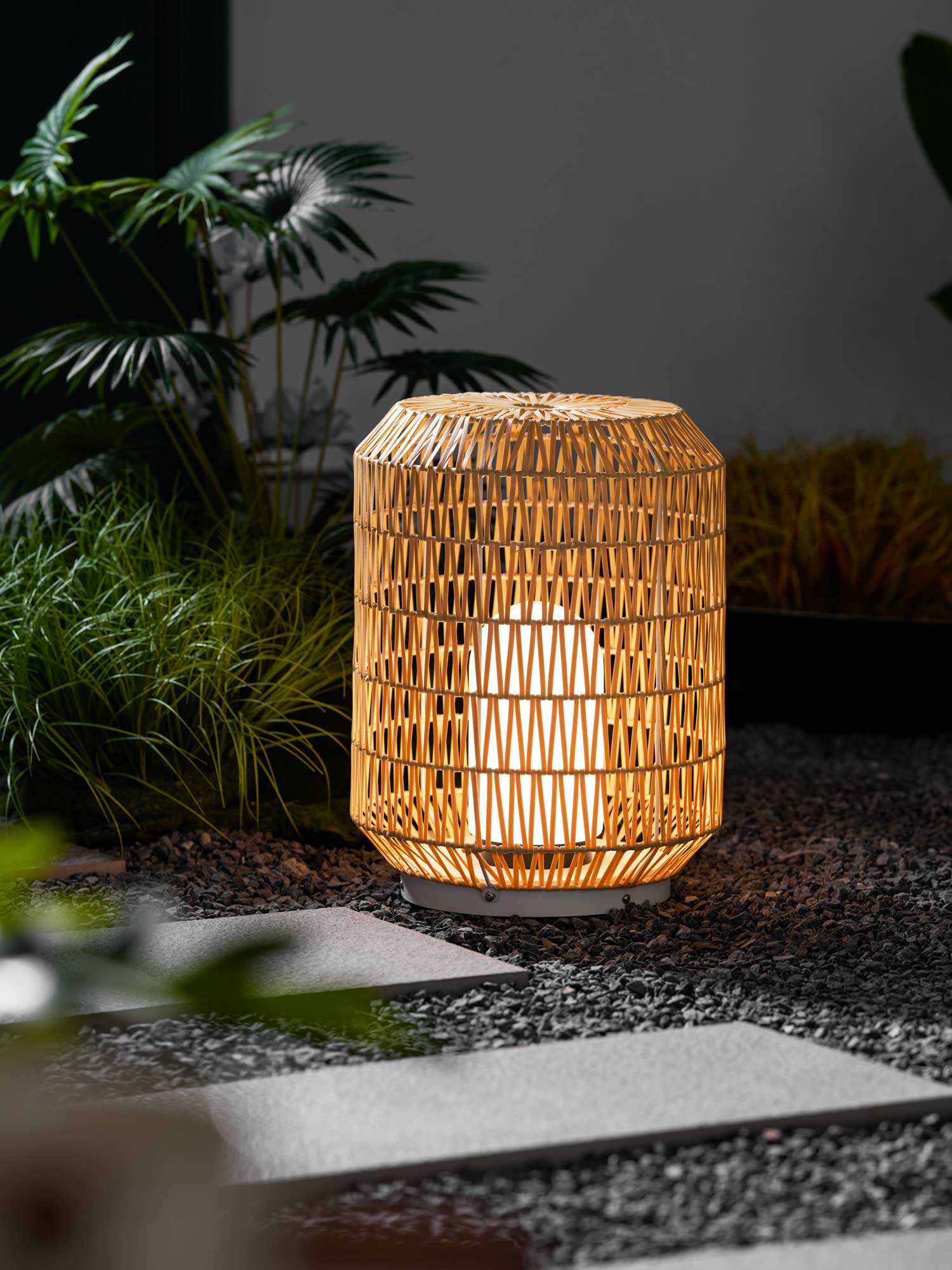 Woven Rattan Outdoor Lamp - Vakkerlight