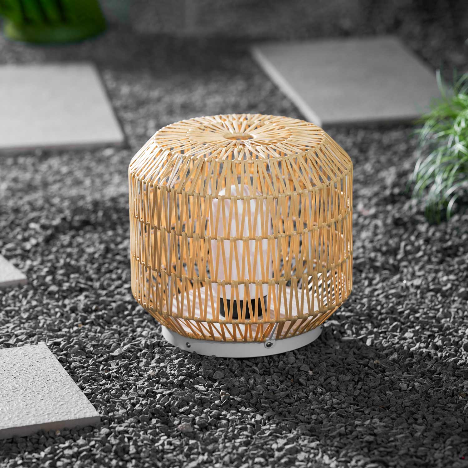 Woven Rattan Outdoor Lamp - Vakkerlight
