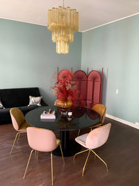 Yellow Murano Glass Tube Chandelier - Vakkerlight