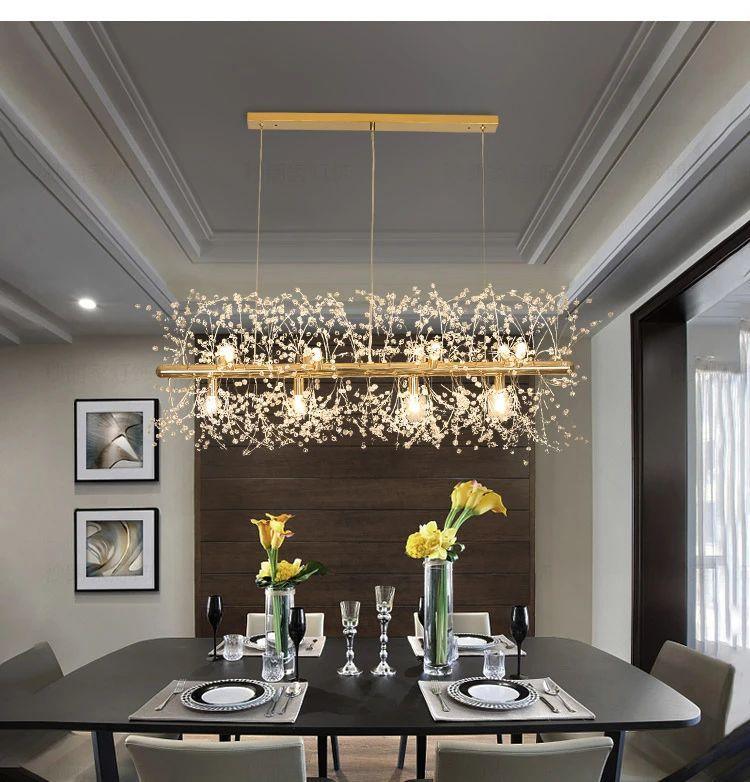 Crystal Dandelion Chandelier - Vakkerlight