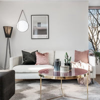 Modern Oslo wood floor lamp - Vakkerlighting