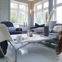 Modern Oslo wood floor lamp - Vakkerlighting