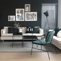 Modern Oslo wood floor lamp - Vakkerlighting