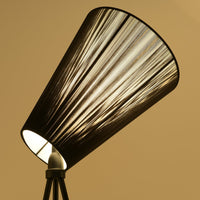 Modern Oslo wood floor lamp - Vakkerlighting