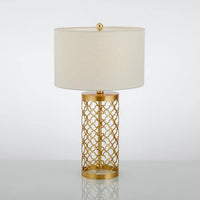 Openwork Metal Table Lamp - Vakkerlight