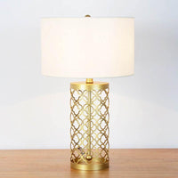 Openwork Metal Table Lamp - Vakkerlight
