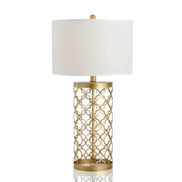 Openwork Metal Table Lamp - Vakkerlight