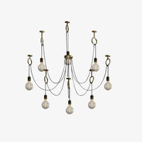 Industrial Spider Chandelier - Vakkerlight