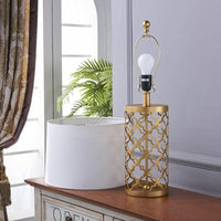 Openwork Metal Table Lamp - Vakkerlight