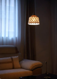 Openwork Ceramic Pendant Lamp - Vakkerlight