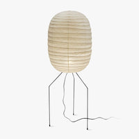 Ellipsa Rice Paper Lantern Floor Lamp - Vakkerlight