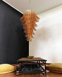 Rosalind Murano Amber Chandelier - Vakkerlight