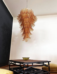Rosalind Murano Amber Chandelier - Vakkerlight