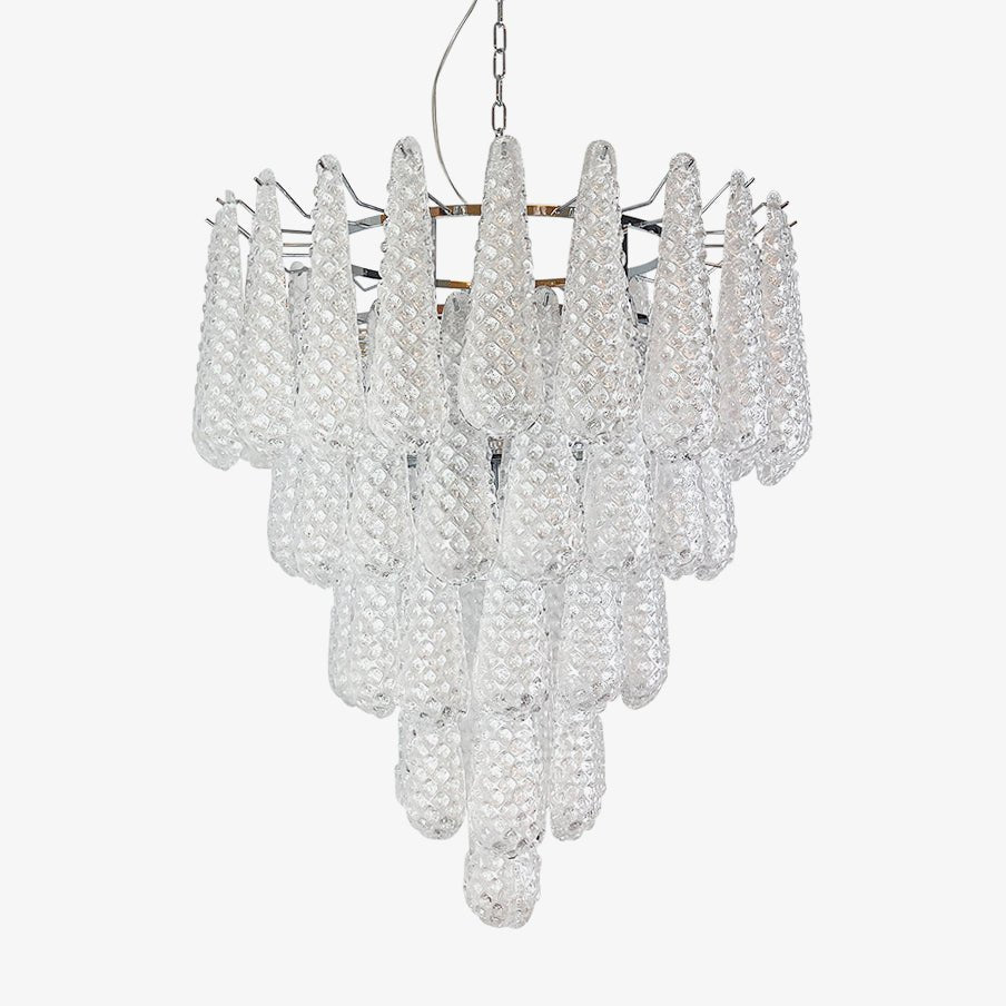 Murano Glass Droplet Chandelier - Vakkerlight