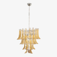 Murano Amber Lily Chandelier - Vakkerlight