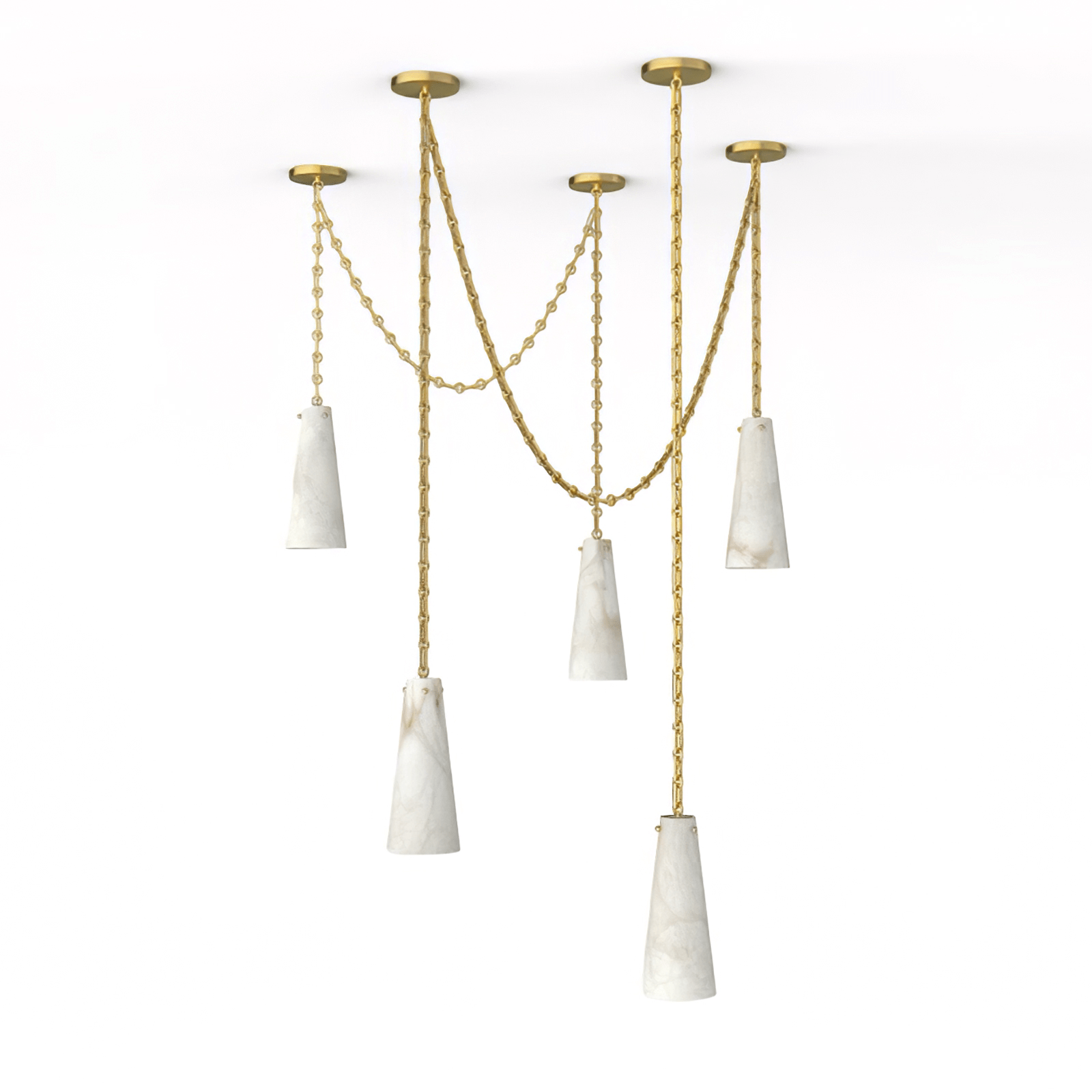 Savona Alabaster Chandelier - Vakkerlight