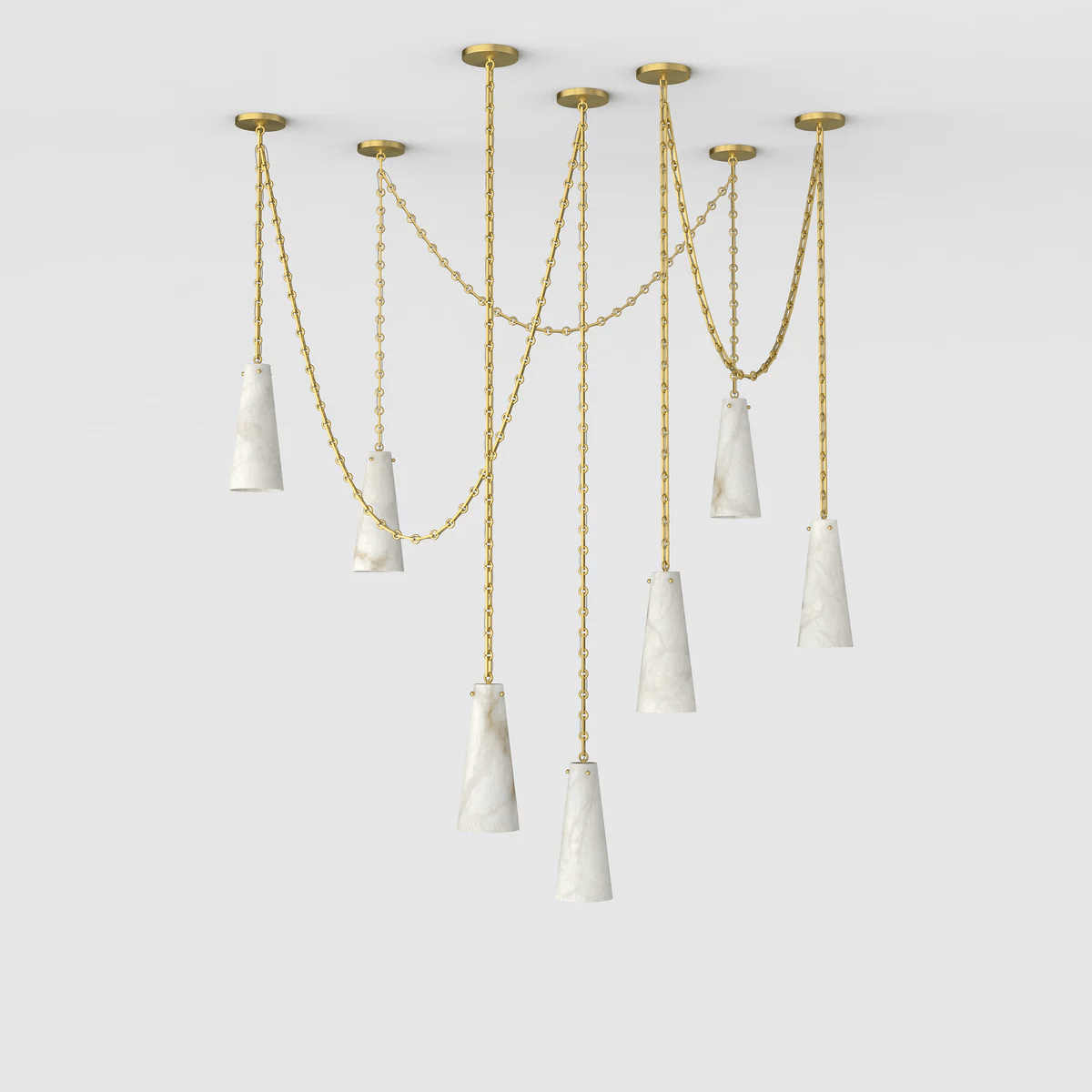 Savona Alabaster Chandelier - Vakkerlight
