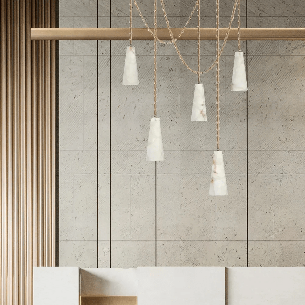 Savona Alabaster Chandelier - Vakkerlight
