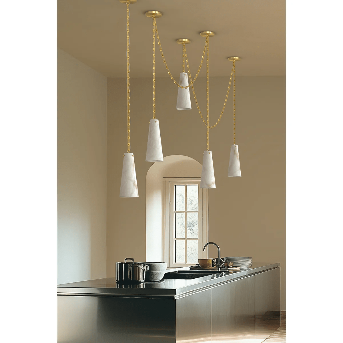 Savona Alabaster Chandelier - Vakkerlight
