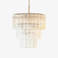 Tiered Tube Murano Glass Chandelier - Vakkerlight