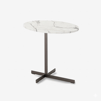 Marble Accent Side Table - Vakkerlight