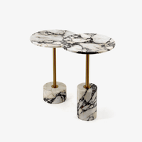 Marble Duo Side Table - Vakkerlight