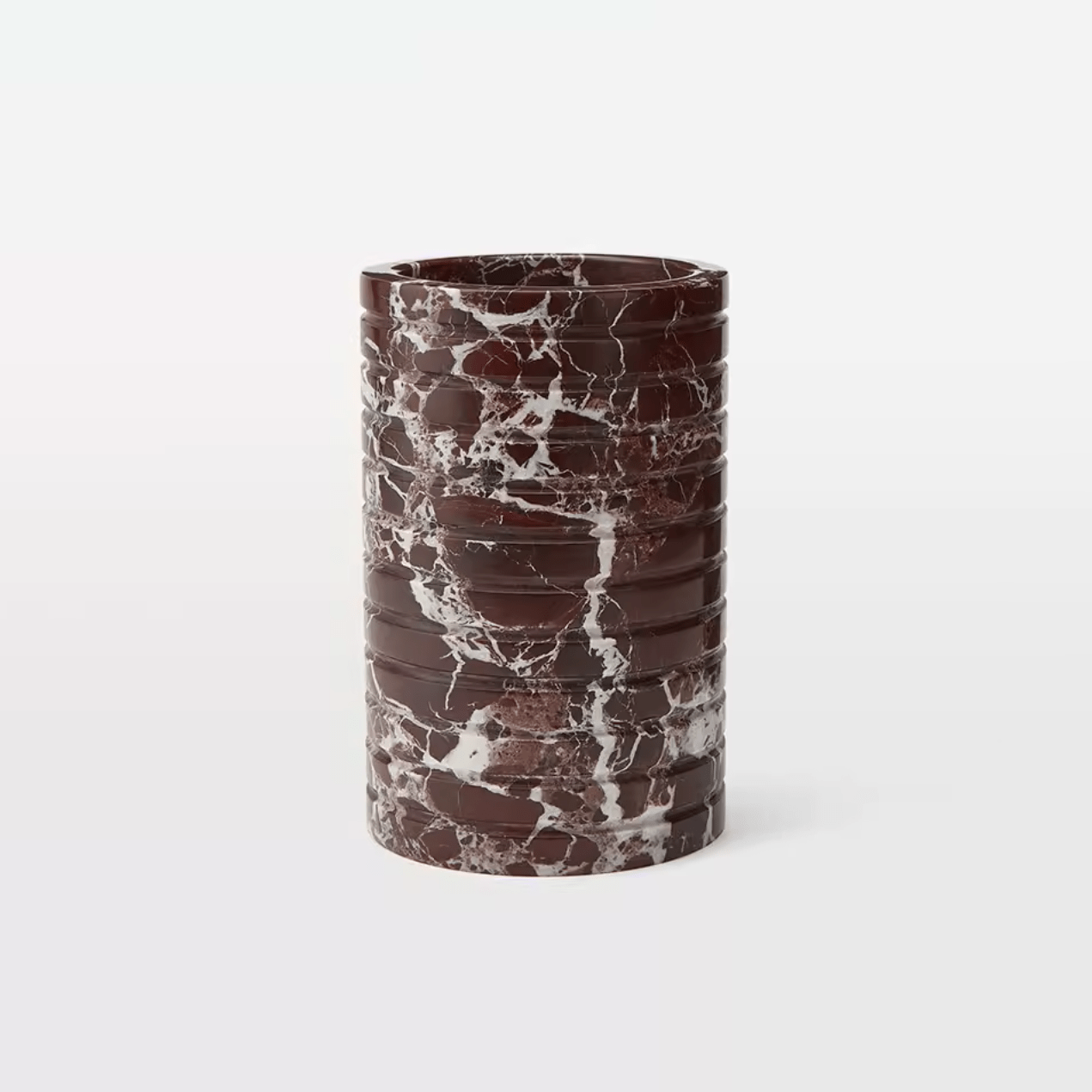 Rosso Levanto Marble Vessel - Vakkerlight