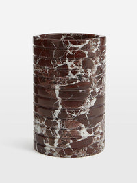 Rosso Levanto Marble Vessel - Vakkerlight